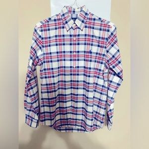 Polo Ralph Lauren red, white,and blue button up shirt. Great condition!